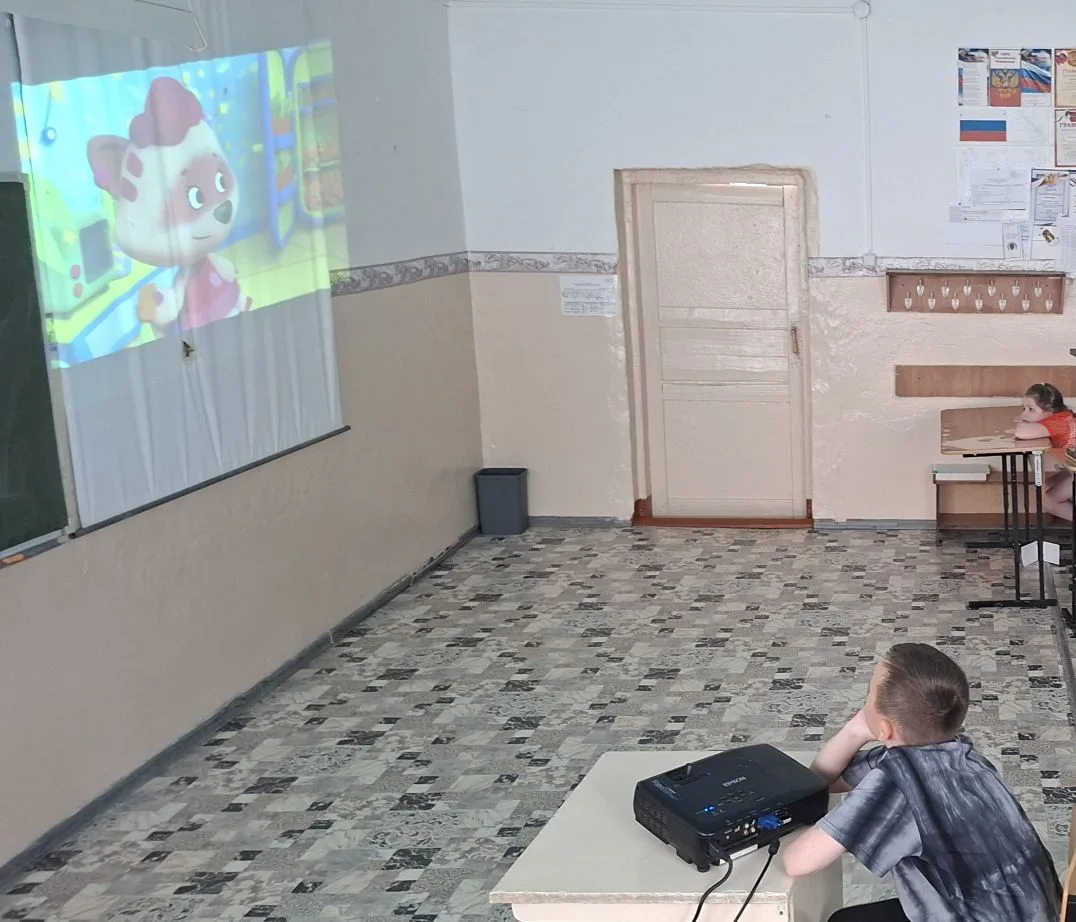 11 июня 2026 года в пришкольном лагере "Солнышко" был организован показ для ребят анима...