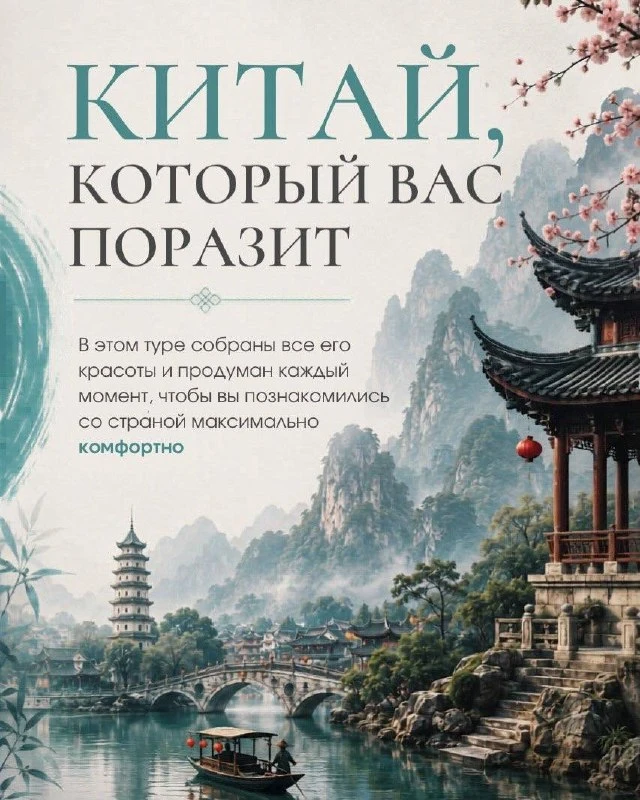 Это путешествие по Китаю вы не забудете никогда ❗️