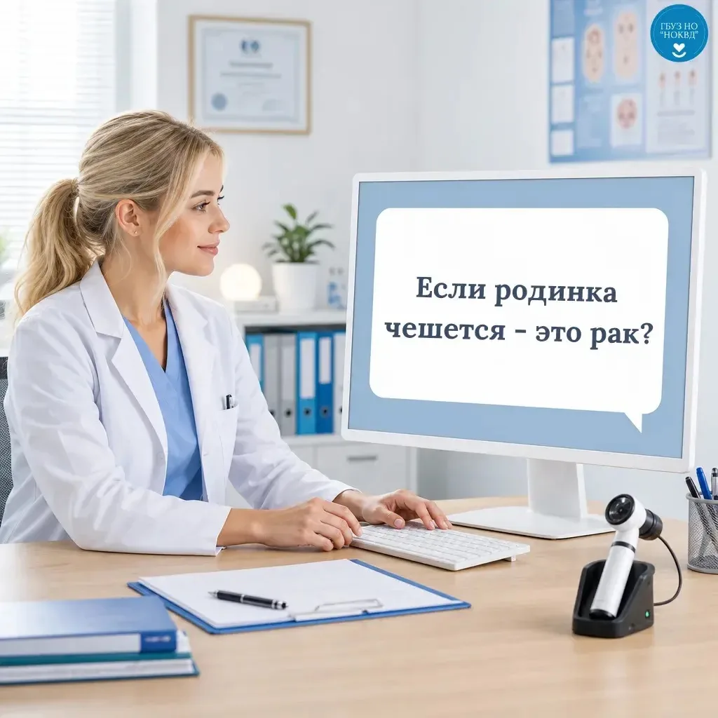 ПОЧЕМУ РОДИНКА МОЖЕТ ЧЕСАТЬСЯ?