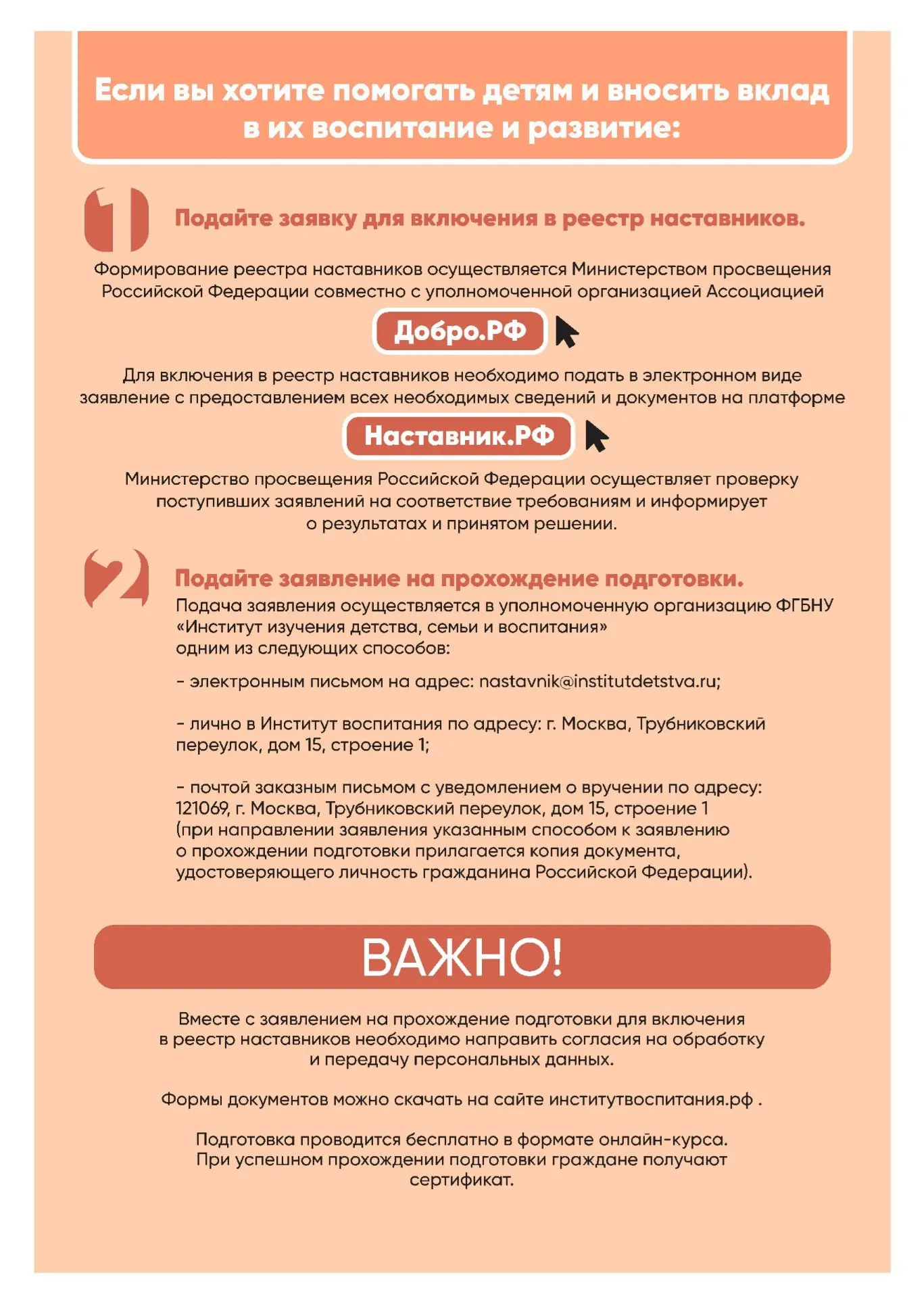 Медиа публикации