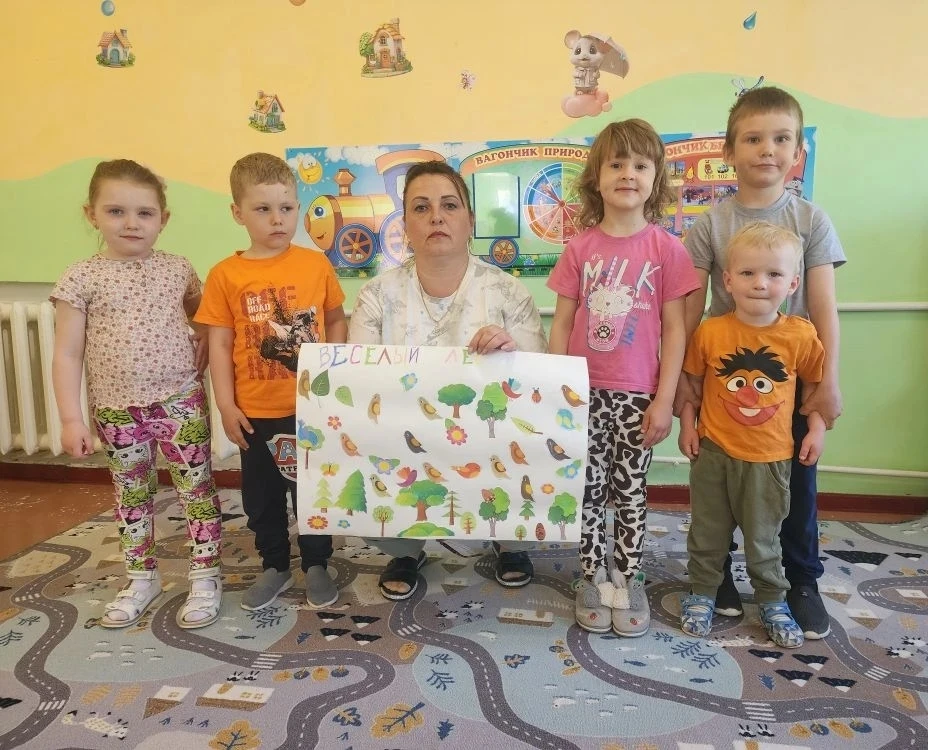 🌲 В нашем ДОУ вырос «Весёлый лес»! 🌲