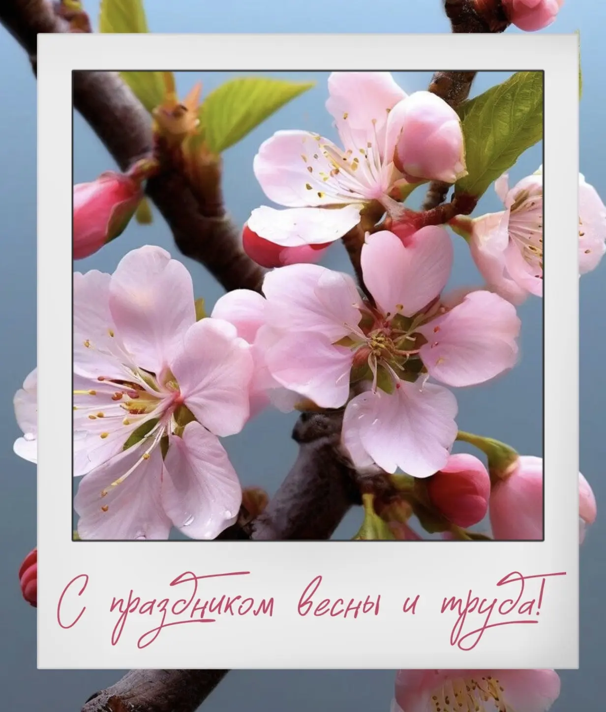 С Первомаем! 🌿 Мирного неба, весеннего настроения и отличного отдыха🌸
