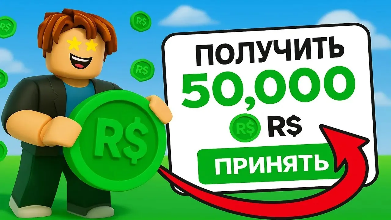 УРАААААААА ТЫ ВЫИГРАЛ(А) РОБУКСЫ 🎉