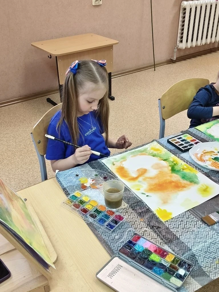 🎨Открываем группу по ИЗО в Детском клубе Буракова!