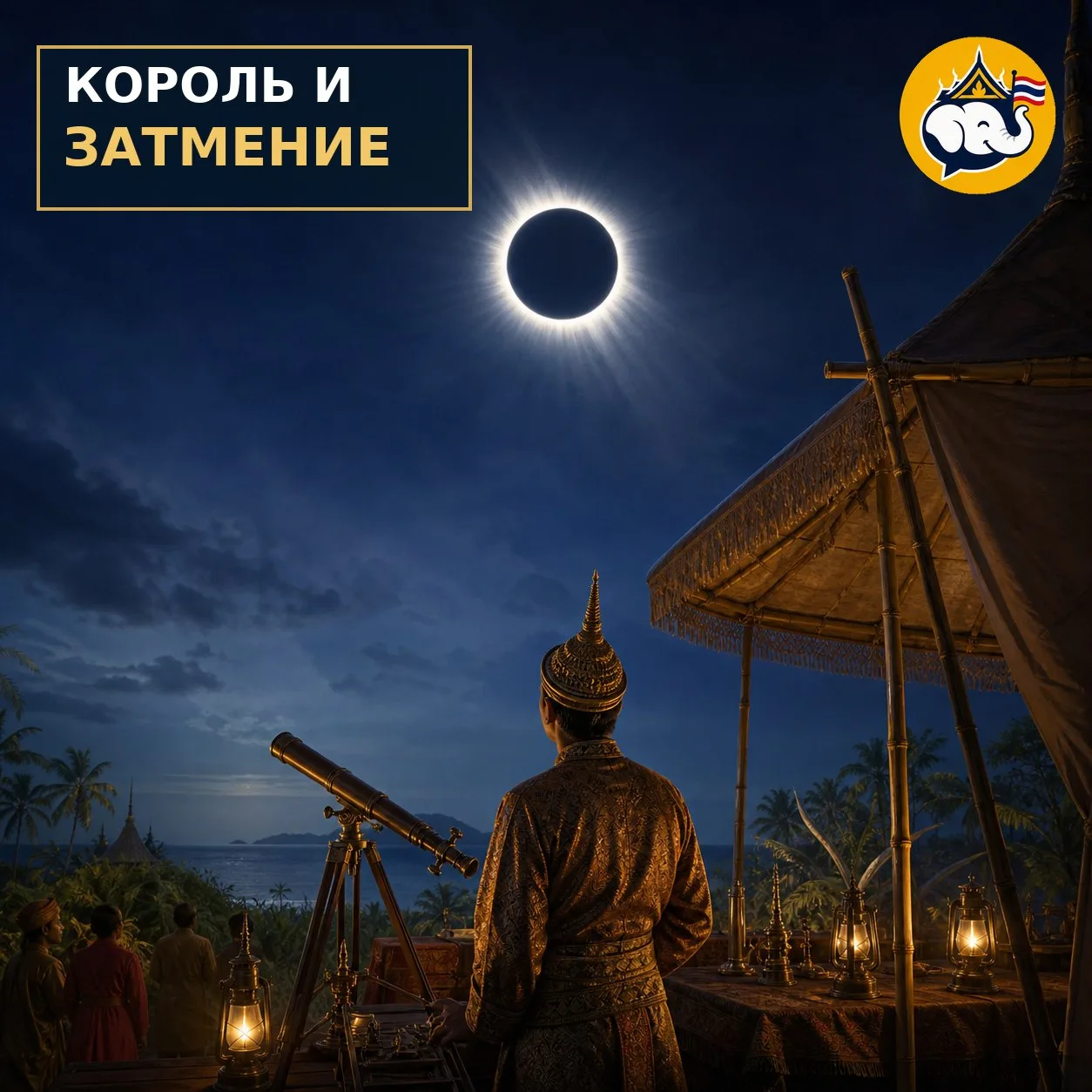🇹🇭 Как король Монгкут предсказал затмение?