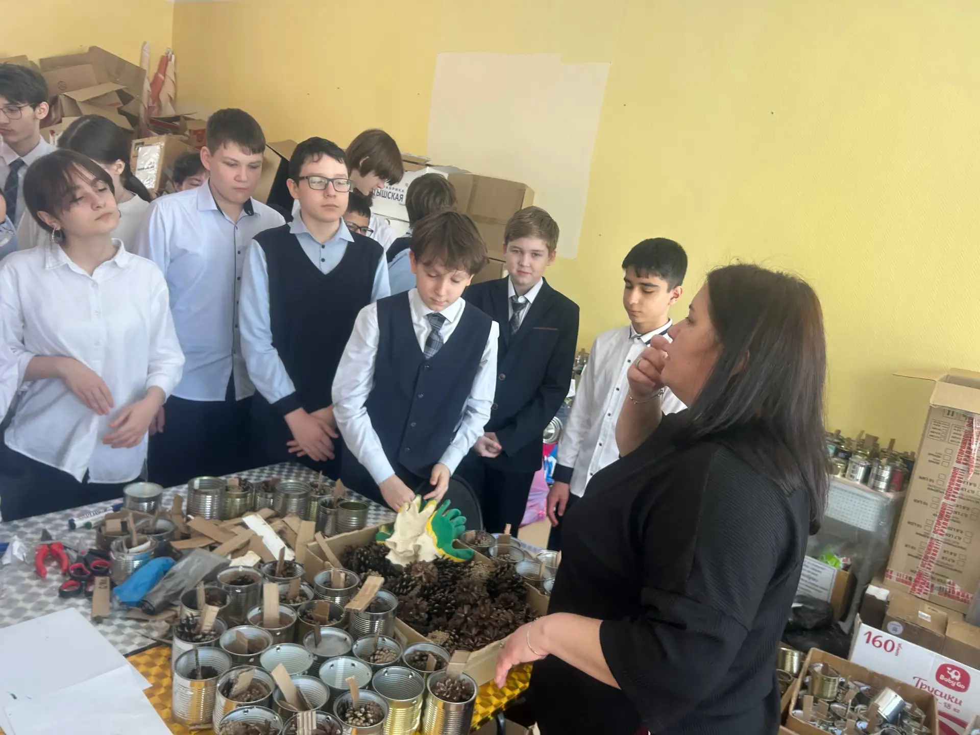 ❤️ Ученическая неделя добра в Югре  В рамках ученической недели добра в Югре обучающиеся 7-х классов