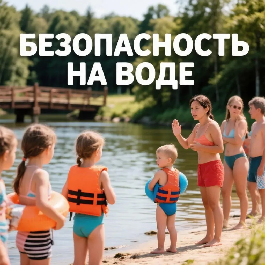 ☀️ Солнце, воздух и вода: как сделать отдых у водоёма безопасным?