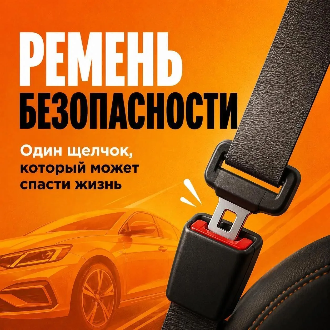 Ремень безопасности: правило, которое нельзя игнорировать