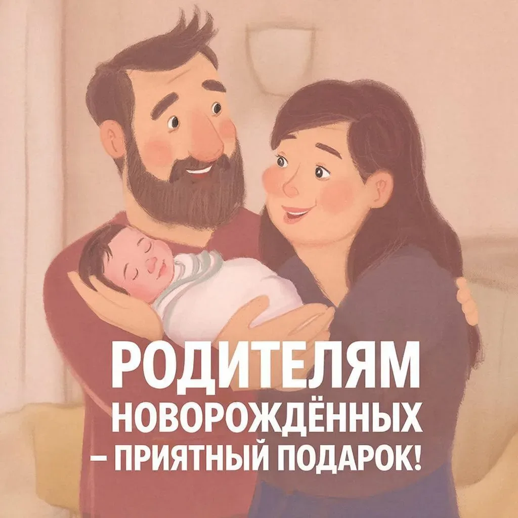 🎊 Родителям новорождённых — приятный подарок от государства! 🎈

✨ Вступила в силу новая программа 