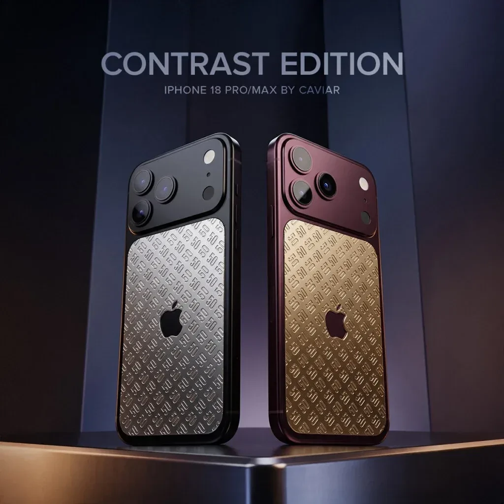 ✨ Caviar анонсировала люксовые iPhone 18 Pro Contrast Edition