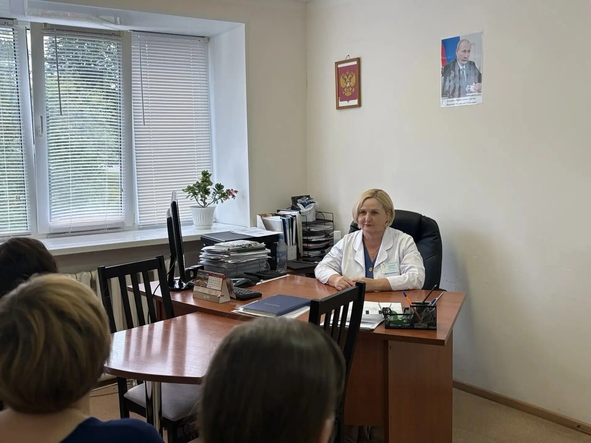 Итоги личного приёма граждан
Сегодня главный врач Белокатайской ЦРБ Захарова Надежда Александровна п
