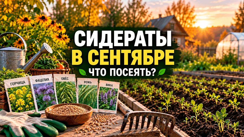 Грядки опустели – что посеять в сентябре – 5 лучших сидератов – горчица, овёс, рожь или...