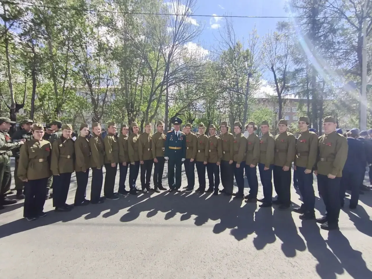 Наши гимназисты на Параде Победы!