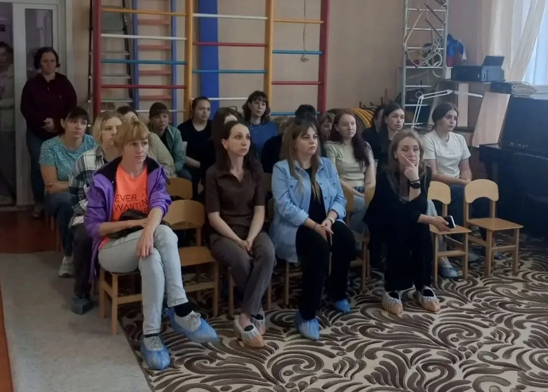 В нашем детском саду состоялось общее родительское собрание!
