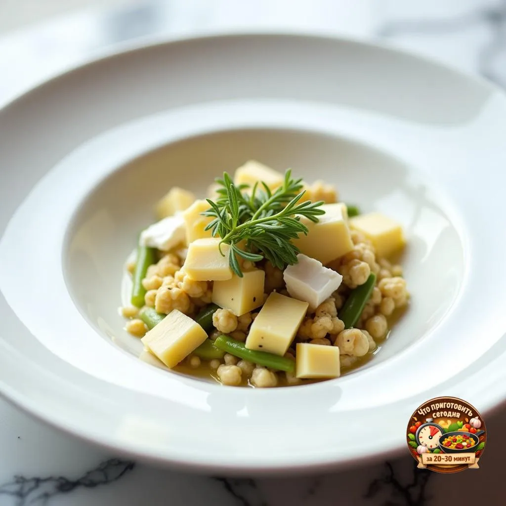 🍽️ Салат из артишоков с козьим сыром