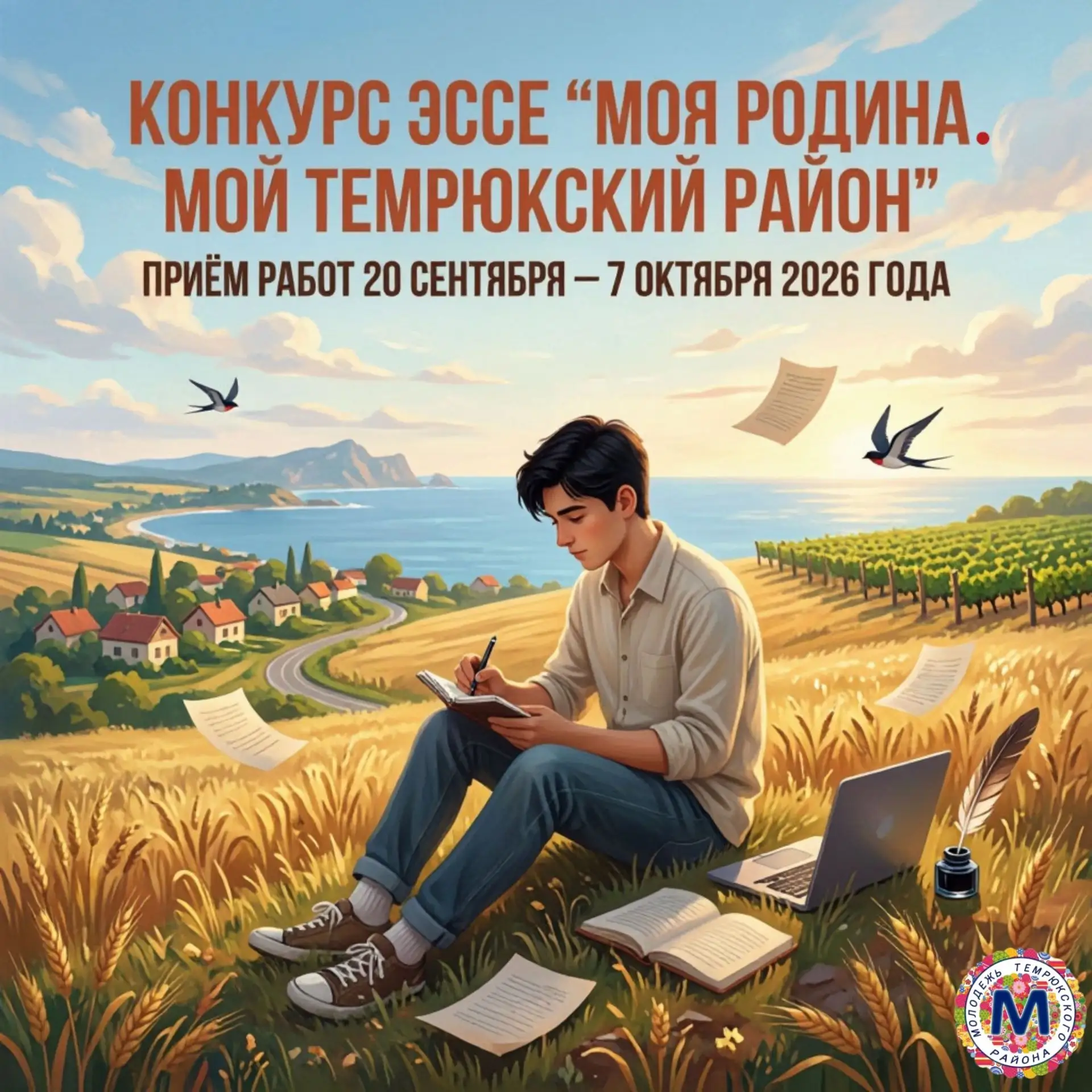 📝Конкурс эссе «Моя Родина. Мой Темрюкский район» (14-35 лет)