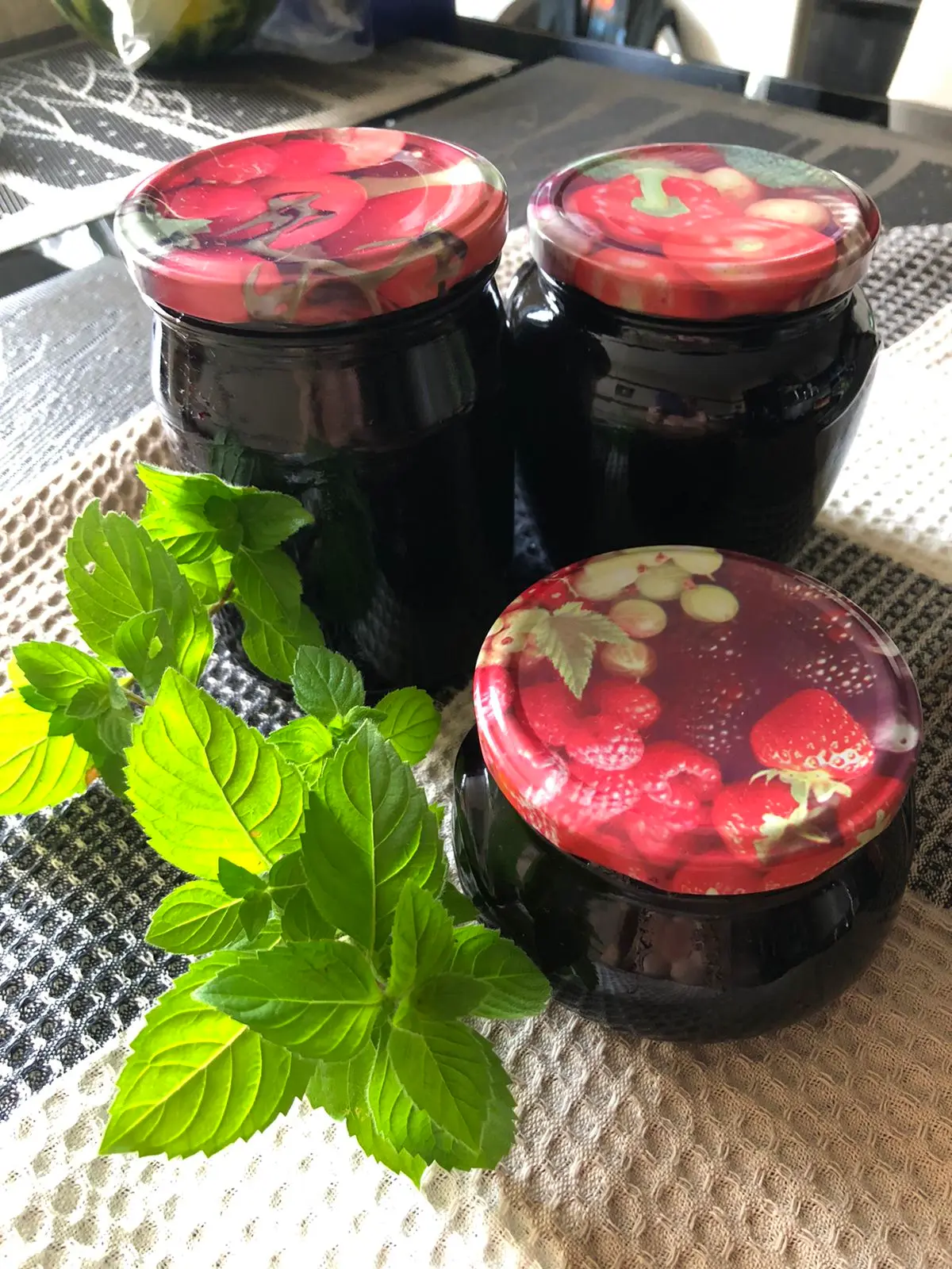 😋 Варенье из черники с мятой. Простой рецепт за ваш лайк! 👇