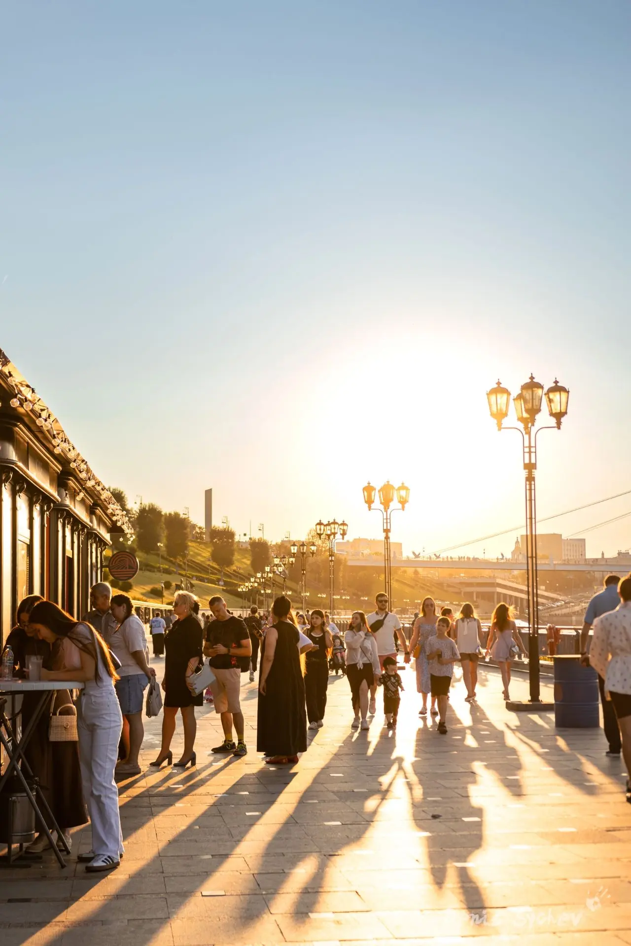 В лучах закатного солнца 🌇