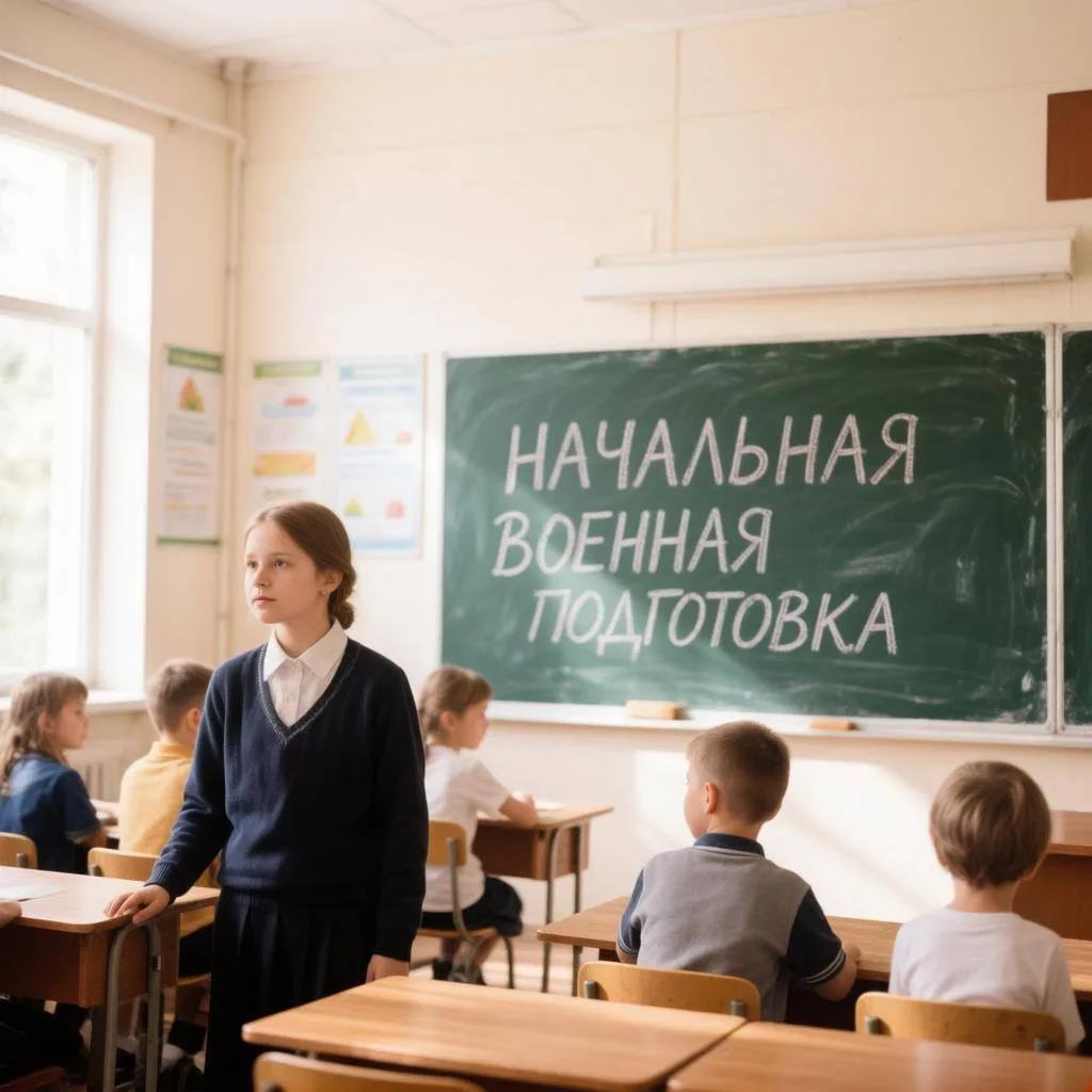 В школах с сентября появится новый обязательный предмет «начальная военная подготовка»