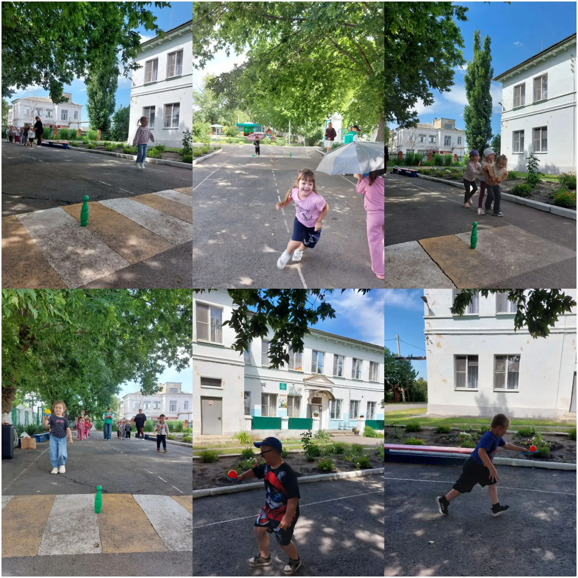 Сегодня к нам со спортивно-развлекательной программой приходили гости из РДК. Ребята состязались в к