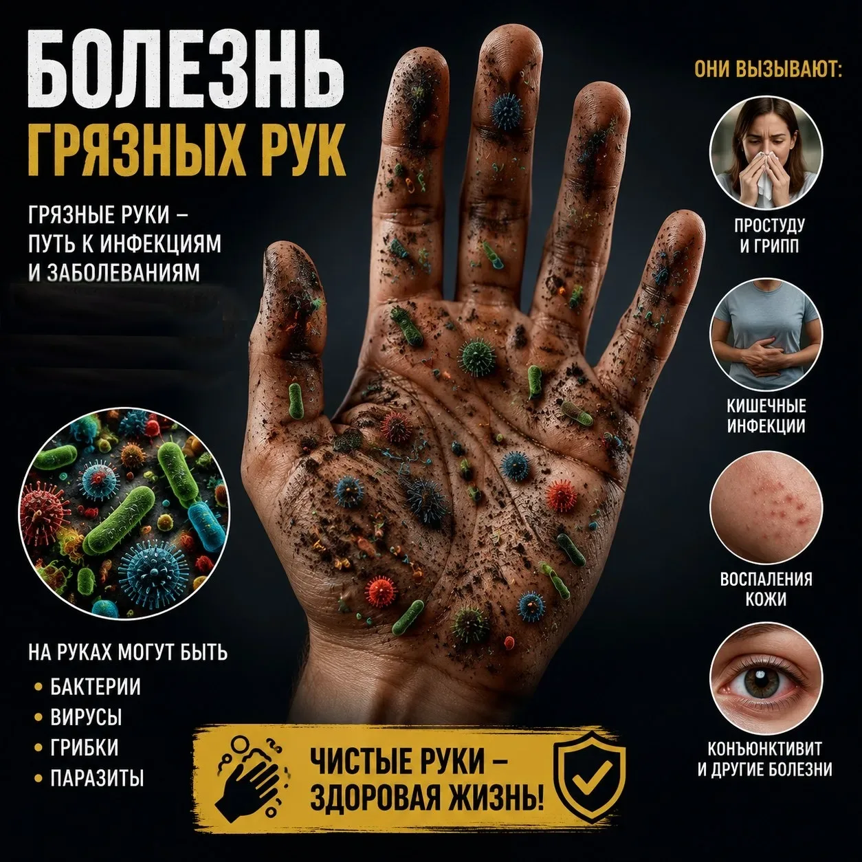🦠 «Болезнь грязных рук» не знает отпуска: как защитить ребенка от летних кишечных инфекций

Июль и 