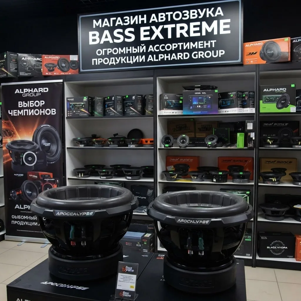 🔥 В Bass Extreme Новое поступление продукции Alphard Group! 🔥