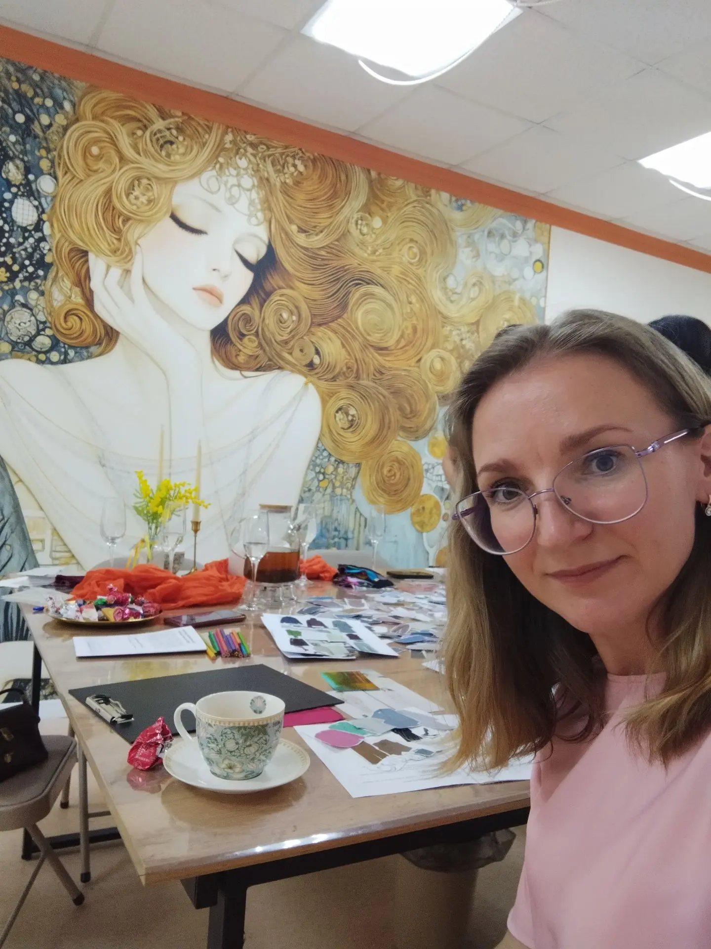 Отлично провела 2,5 часа на одном  дыхании. Узнала свой архетип, выбрала формы ткани на...