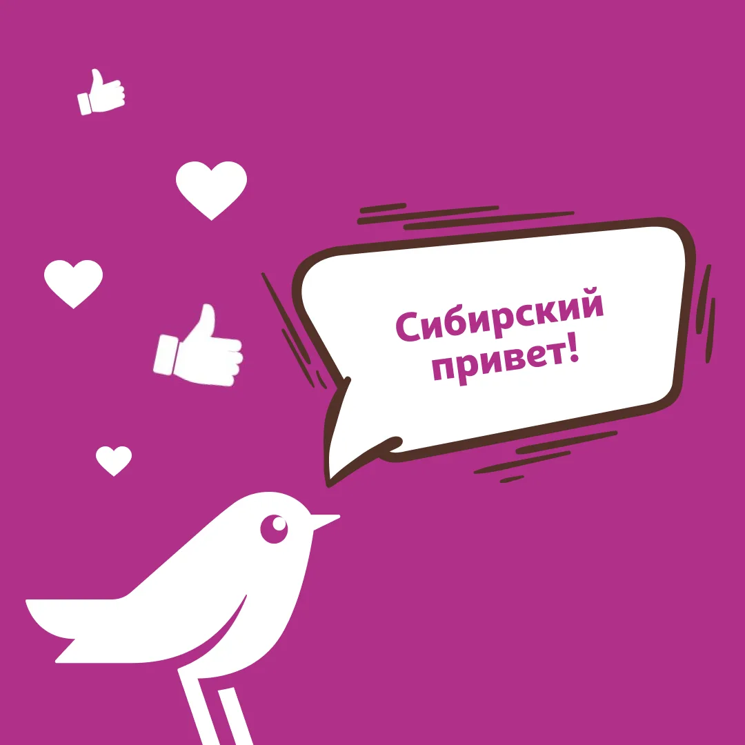 Из Сибири — с любовью ❤️