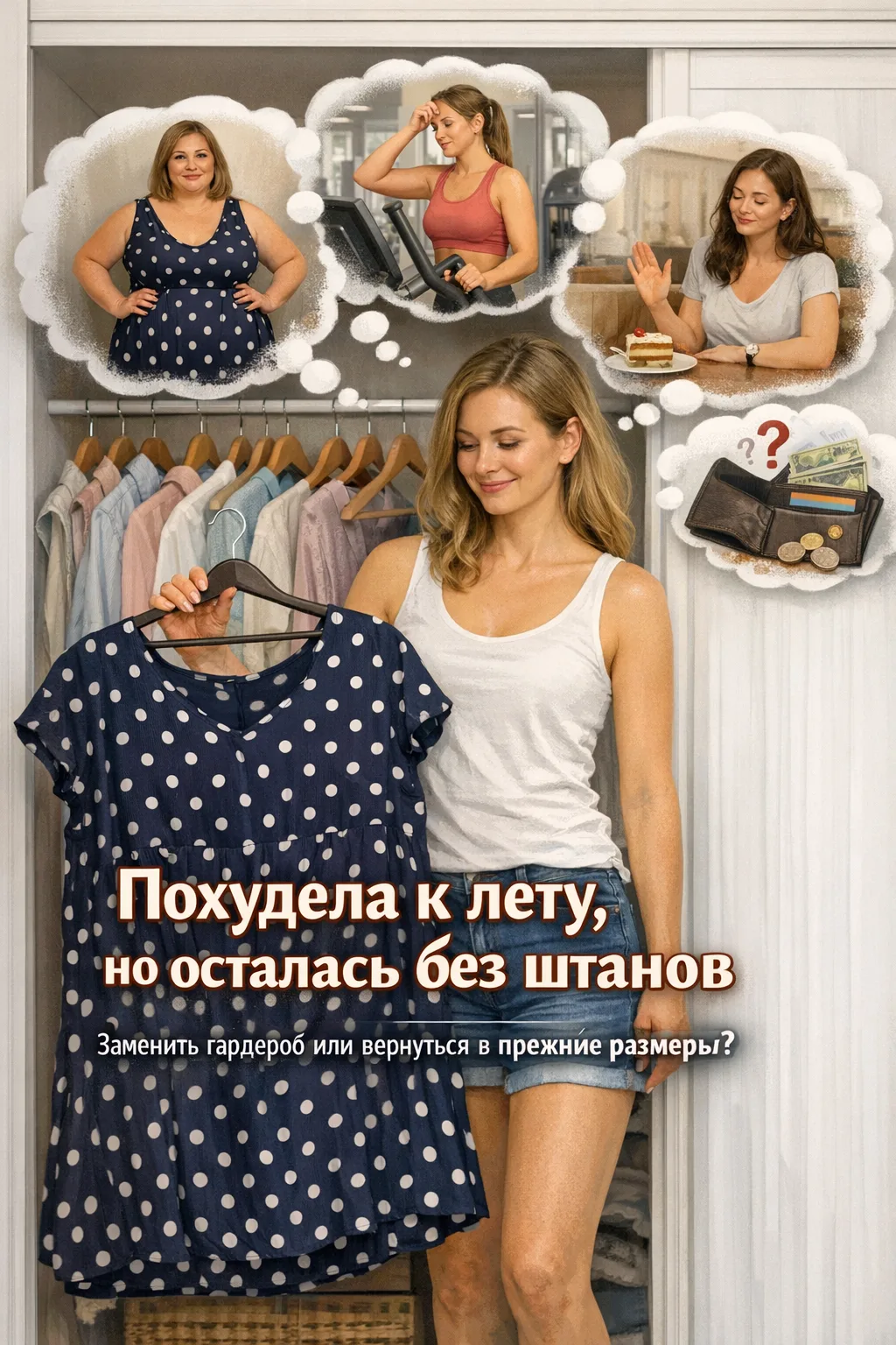 Худела к лету. Осталась без штанов