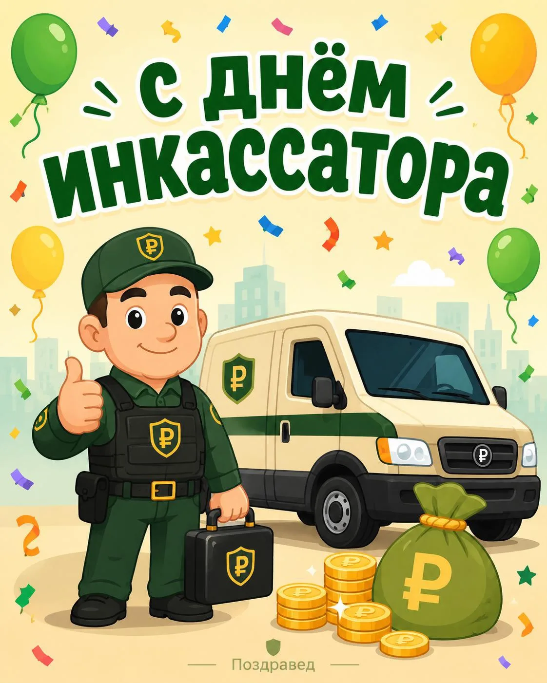 В «Радуге» 🌈 День инкассаторов! Ребята перевозили ценности, охраняли сокровища, водили...