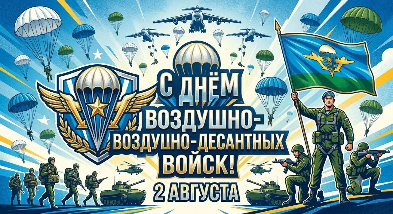 Дорогие десантники и ветераны крылатой пехоты!