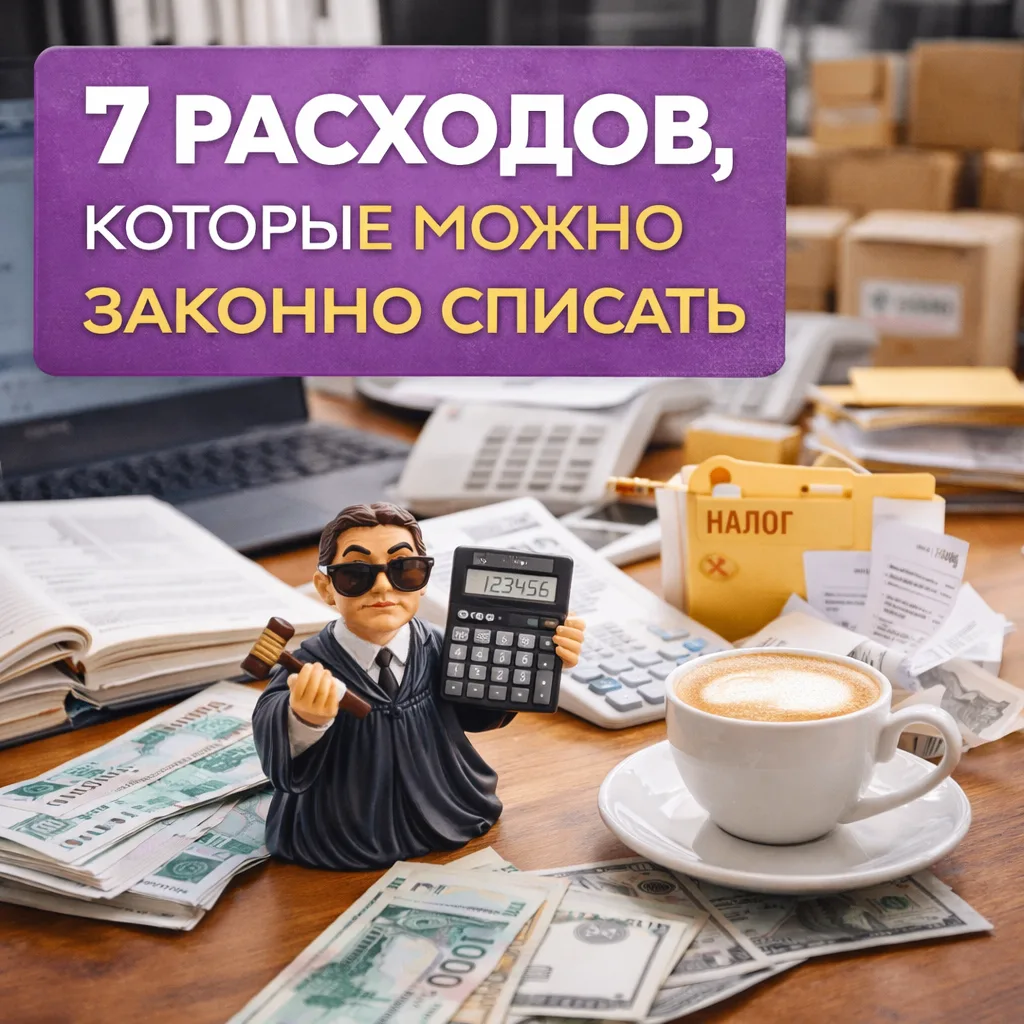 7 расходов, которые можно законно списать