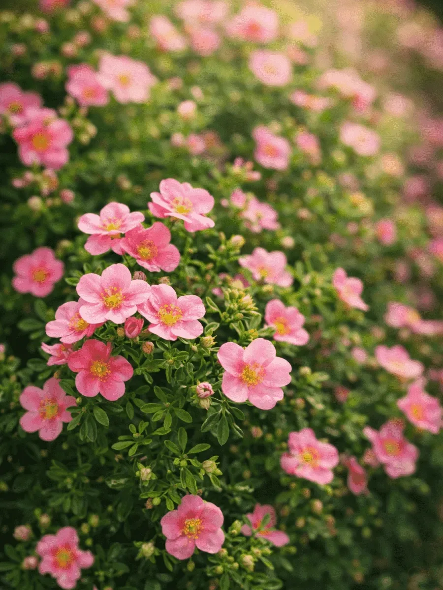 Лапчатка Lovely pink