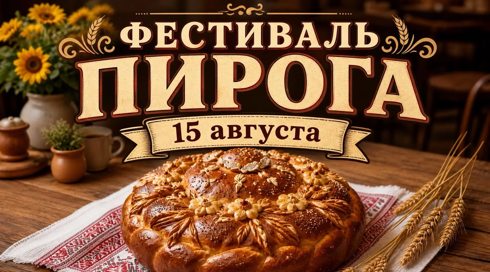 🥮 ФЕСТИВАЛЬ СЕМЕЙНОГО ПИРОГА 🍰
