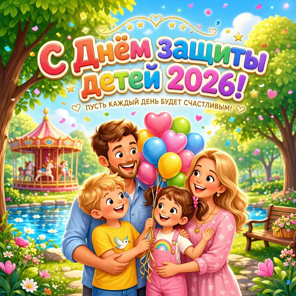 🎉С Днём защиты детей! 🎉