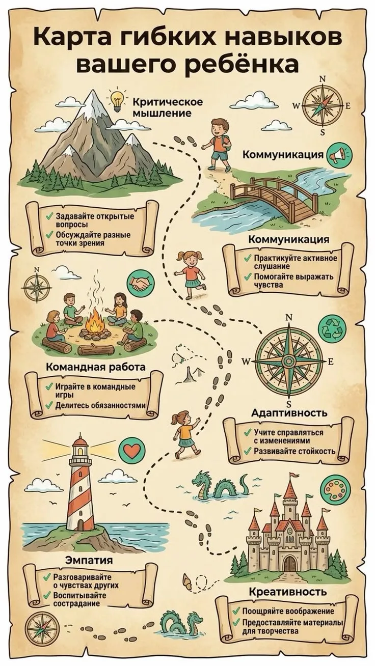 Какие навыки реально пригодятся детям в будущем? 🤔