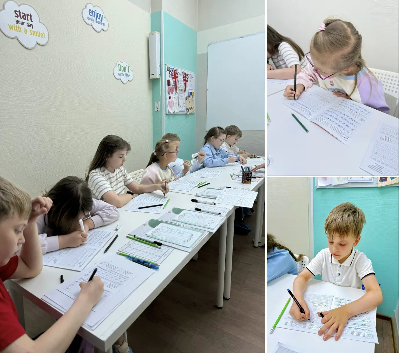 ✍️Лето — не повод расслабляться!

На интенсиве «Каллиграфия» наши ребята бережно работают над почерк