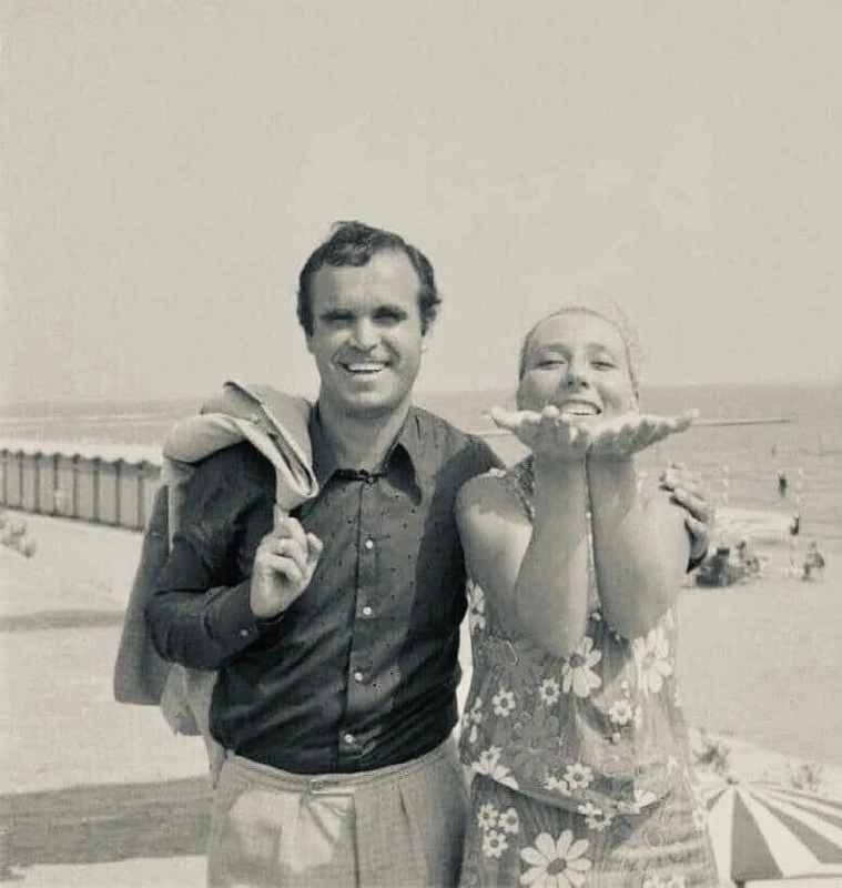 Инна Чурикова и Глеб Панфилов, 1970-е.