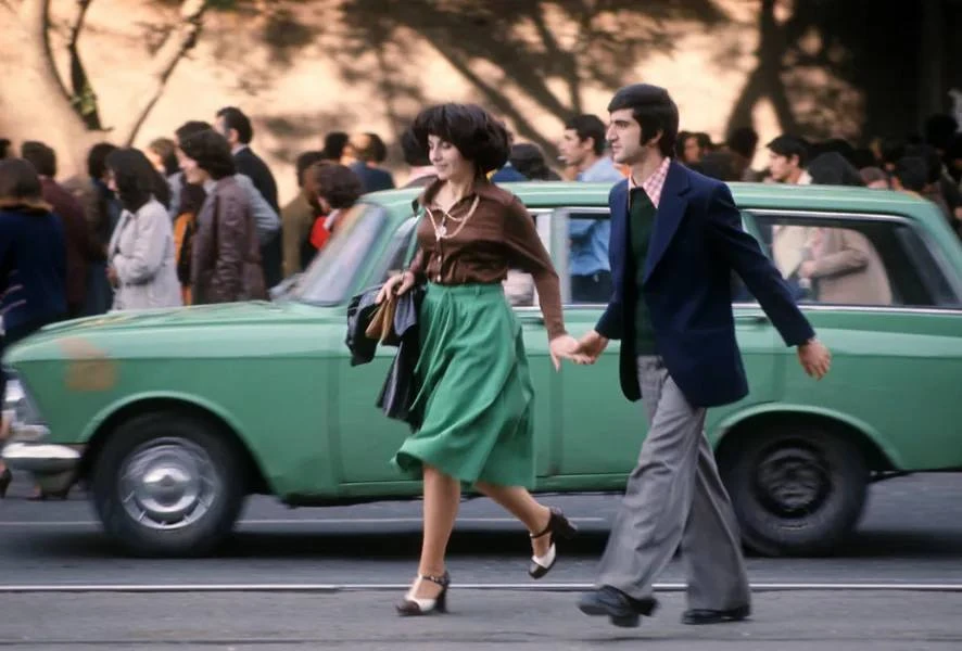 Пара из Еревана, 1977 год.

☭ Мы из СССР☭