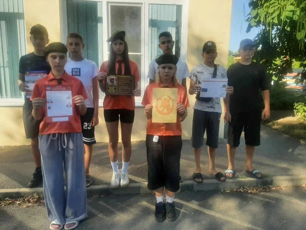🔥Дружина юных  пожарных продолжает свою работу!