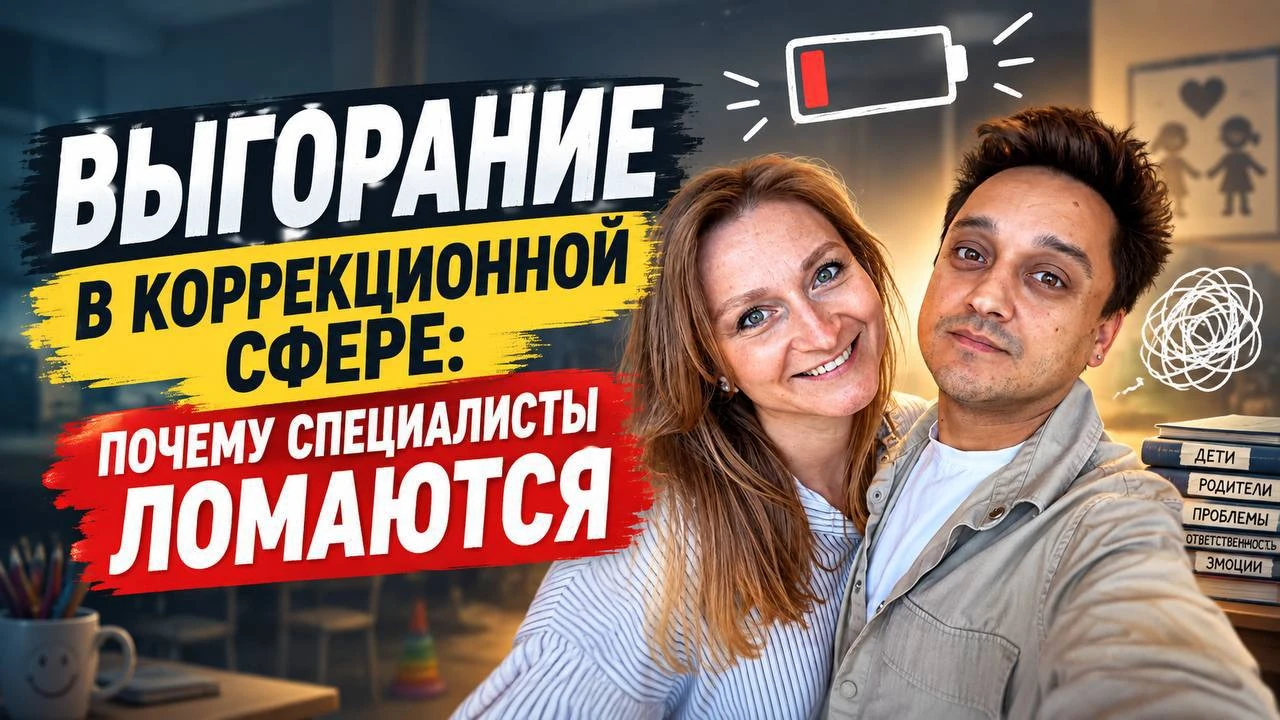 🔥 ВЫГОРАНИЕ В КОРРЕКЦИОННОЙ СФЕРЕ: ПОЧЕМУ СПЕЦИАЛИСТЫ ЛОМАЮТСЯ