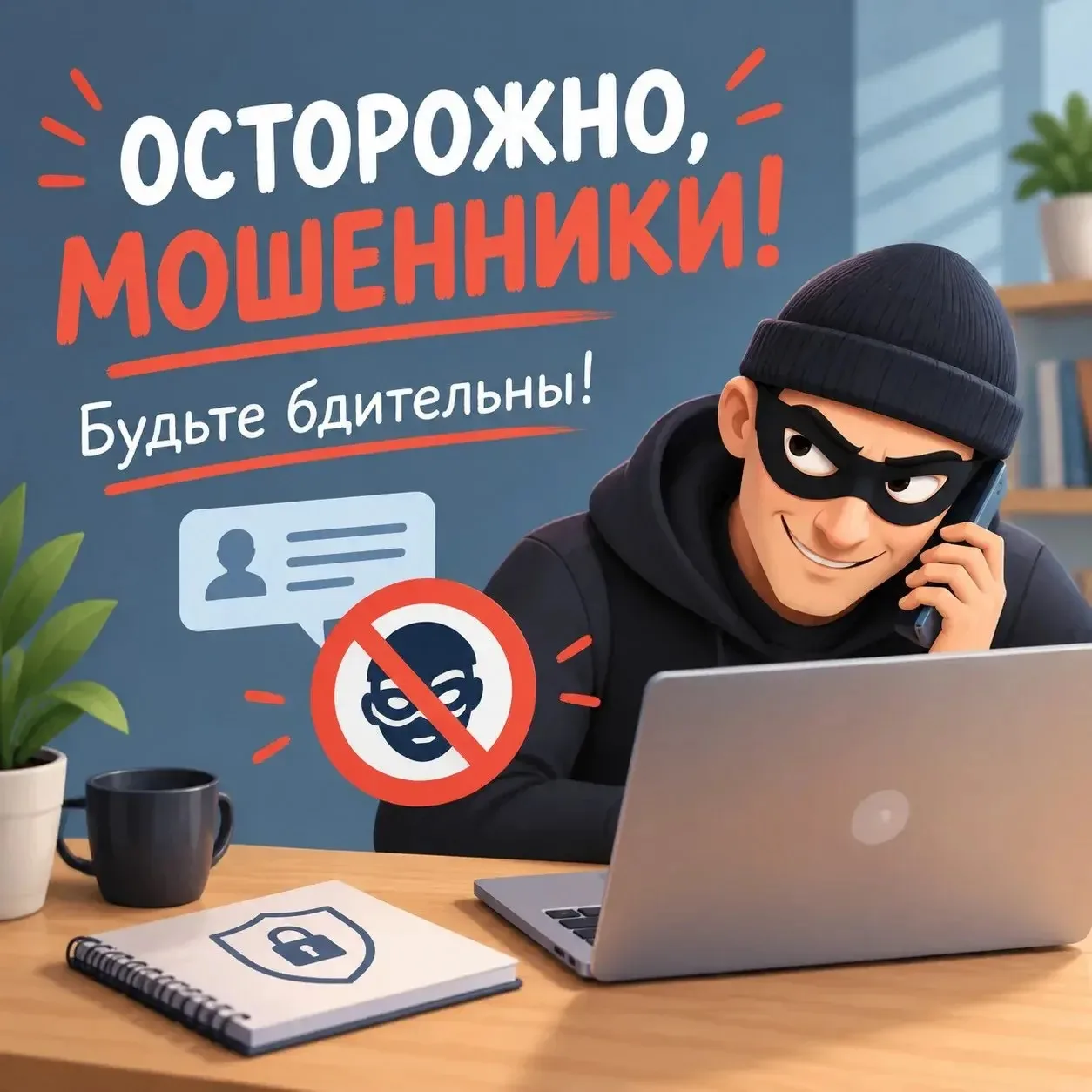 Сотрудники ОМВД России по Динскому району предупреждают: в соцсетях и на сайтах объявле...