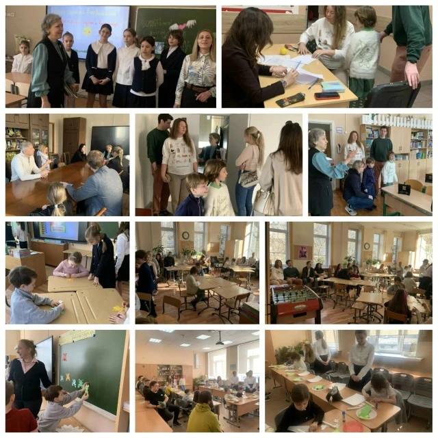 🏫 В школе с любовью: Дни открытых дверей прошли на ура! 💙  21, 23 и 25 марта начальная школа на Нови
