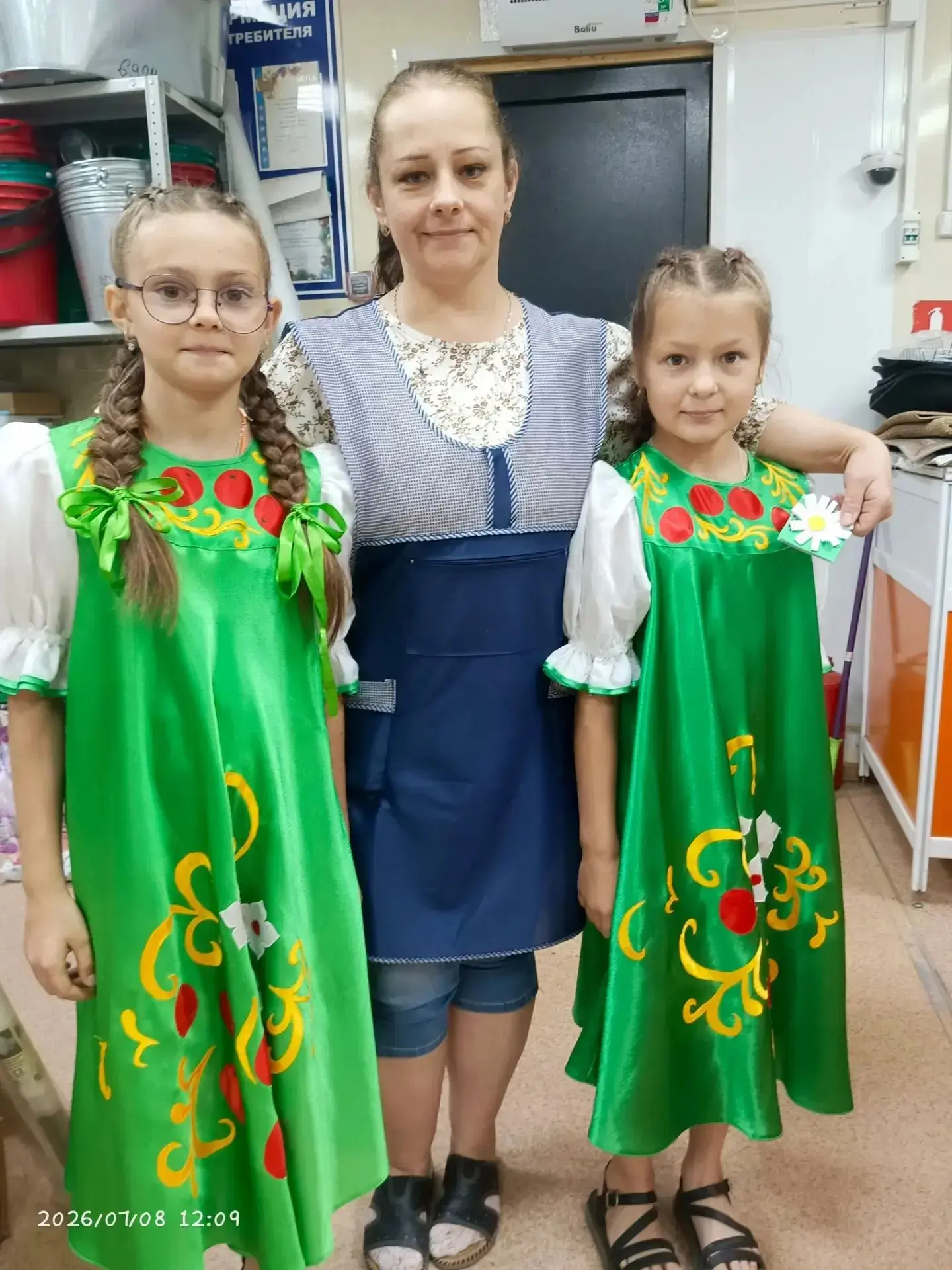 Акция ко Дню семьи, любви и верности в селе Талдан