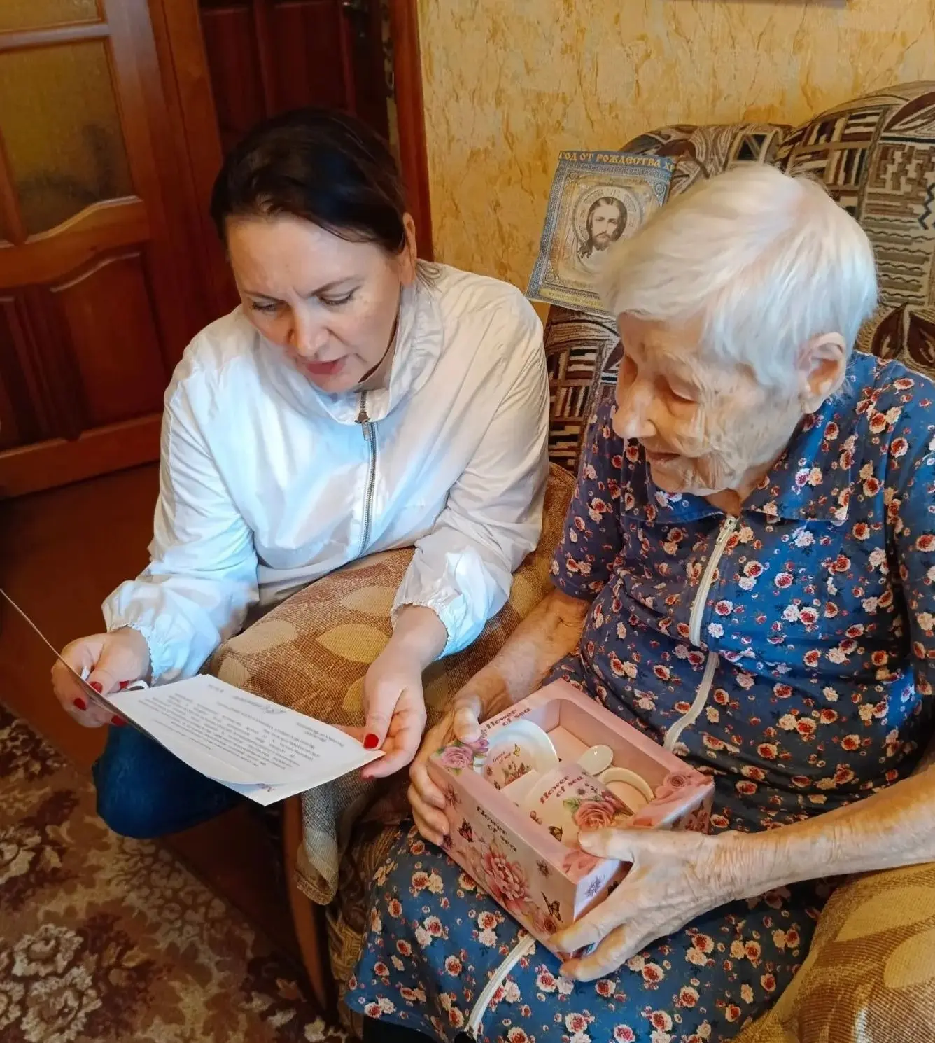 Труженица тыла, ветеран труда Лидия Ивановна Ефимова отметила 97‑й день рождения