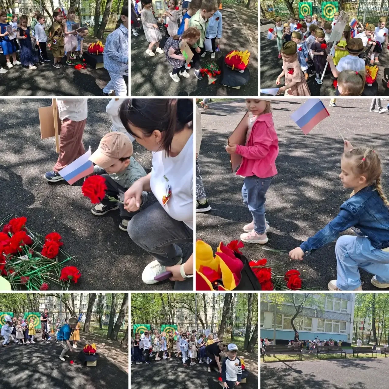 Бессмертный полк: из поколения в поколение 🇷🇺  В дошкольном корпусе «Радуга» прошло торжественное ме