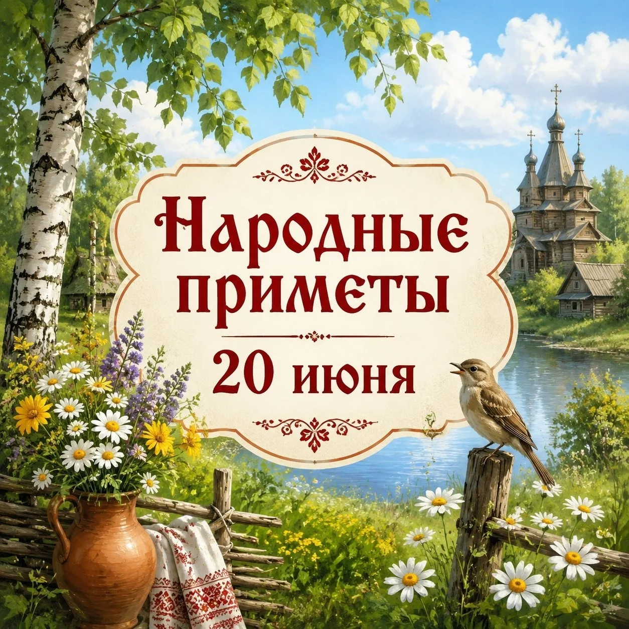 🌿 Народные приметы на 20 июня — Федот Урожайник 🌿

20 июня на Руси отмечали Федота Урожайника. Свя
