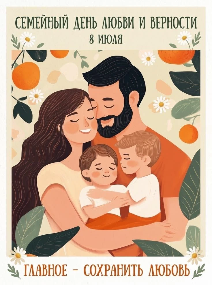 Спорт начинается с семьи, а семья — с любви и верности! ❤️

Сегодня мы отмечаем прекрасный праздник 