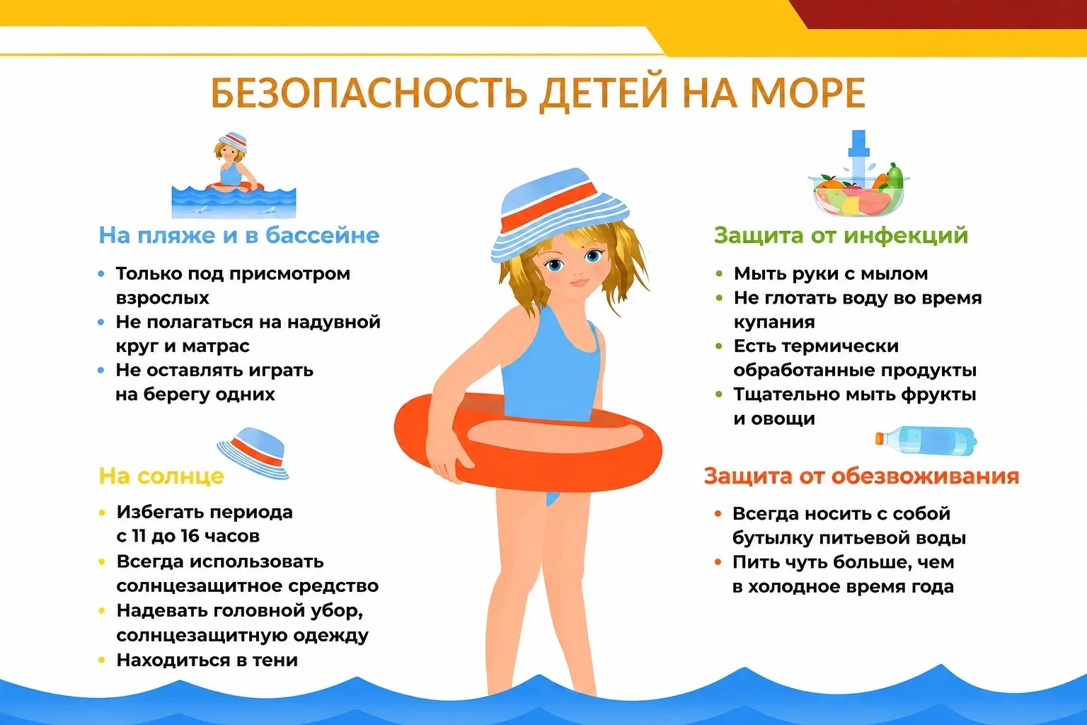 ☀Лето — это время пляжа, моря и беззаботных прогулок по берегу. Чтобы отдых не был испорчен досадным