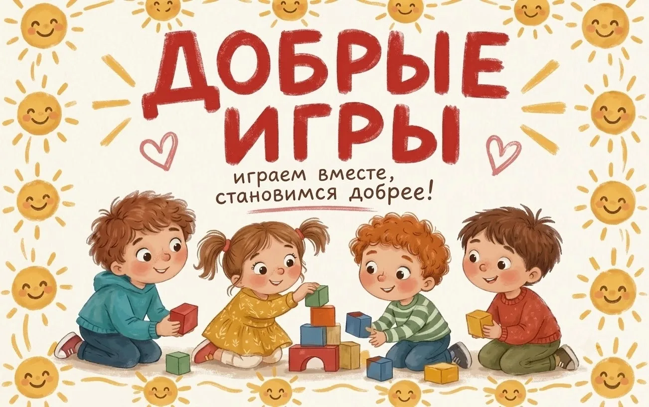 ❤️ ДОБРЫЕ ИГРЫ ---- Дети учатся важным ценностям не через нравоучения,  а в игре: дружи...
